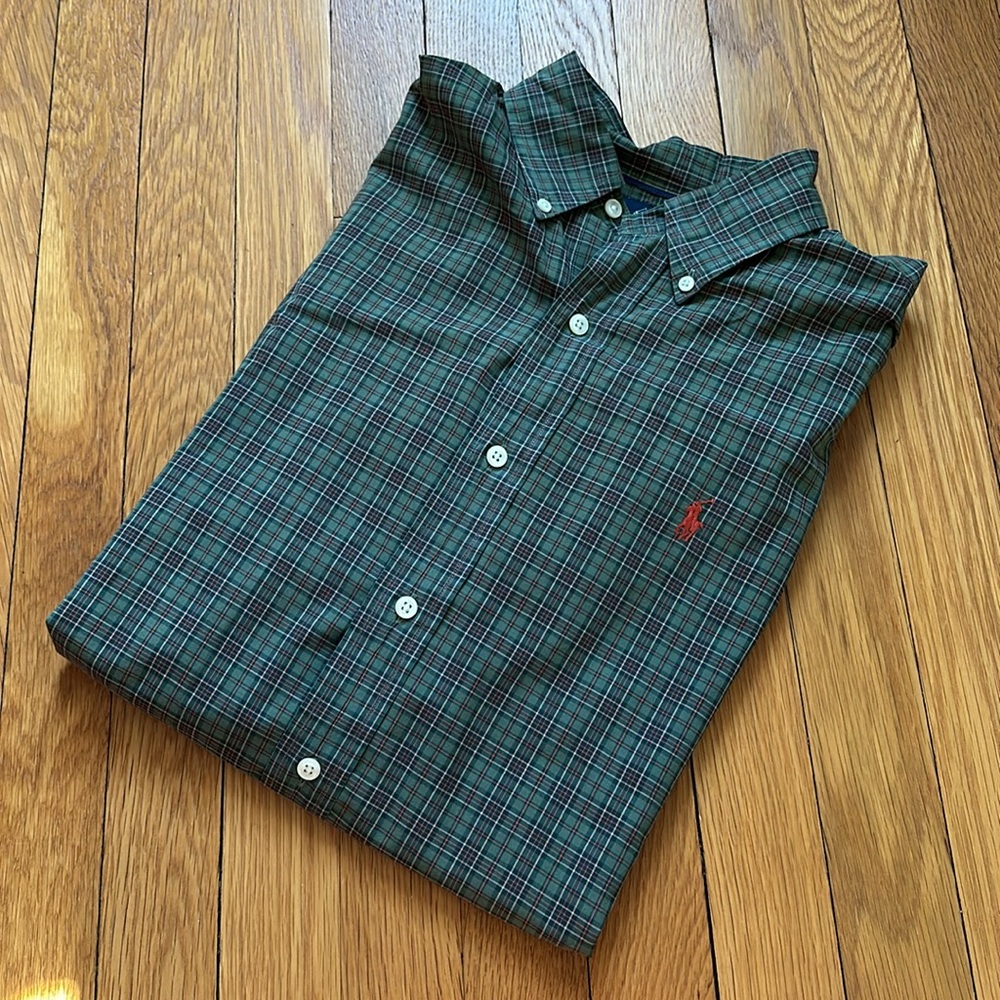 Men’s Classic Button Down by Polo RL Small